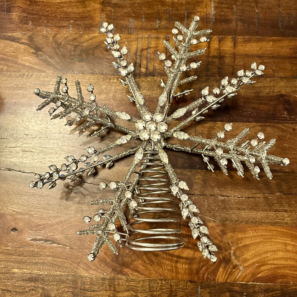 (Pottery Barn) Christmas Tree Topper